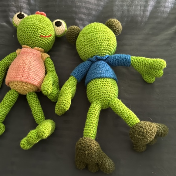 Frogs knitted - Picture 3 of 10